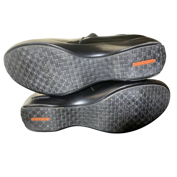 COLE HAAN x NikeAir Waterproof Patent Leather Clogs Women's Sz. 8.5B - Picture 8 of 9